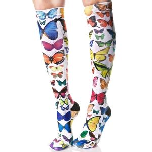 Dolls Kill 🆕 Odd Sox Butterfly Socks